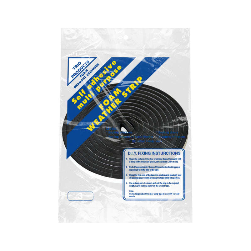 Foam Weather Strip 8 Mmx12 Mmx5 M