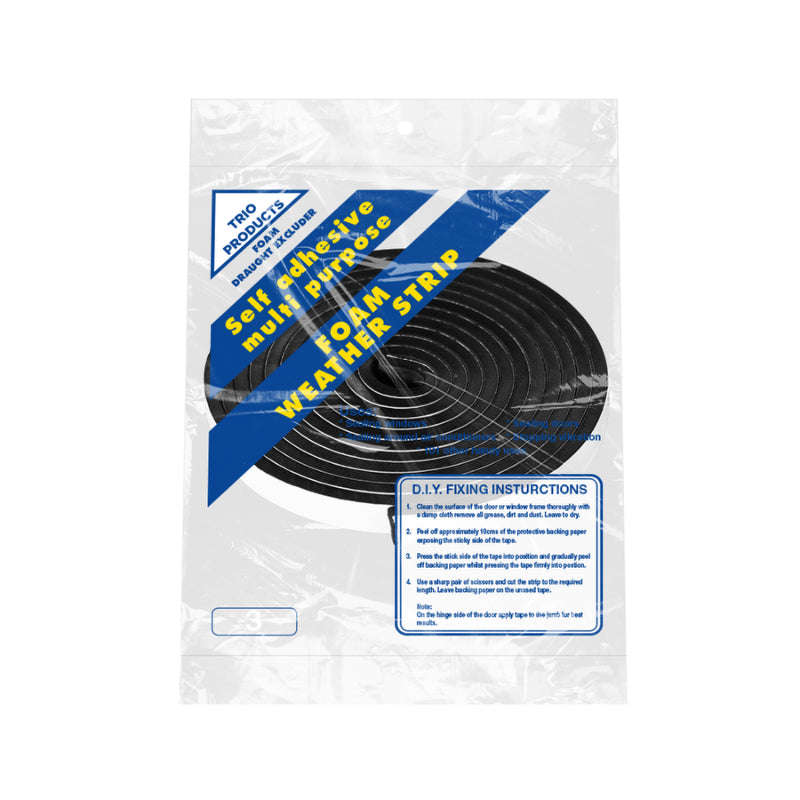 Foam Weather Strip 8 Mmx25 Mmx5 M