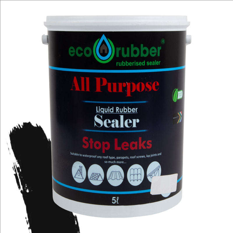 Eco Rubber Yeka Leak Black 5 L