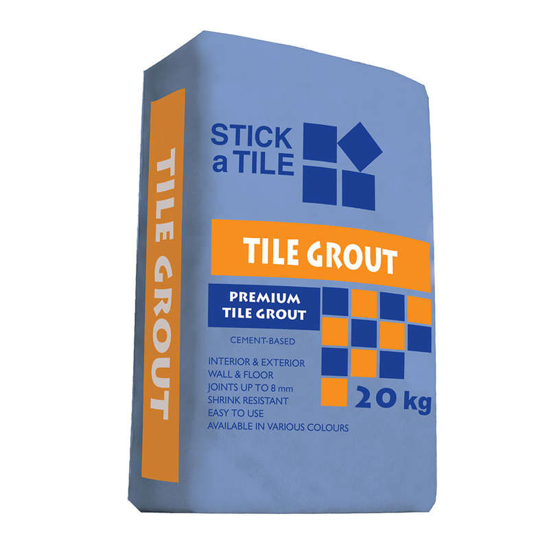 Stick A Tile Grout 20 Kg Super White