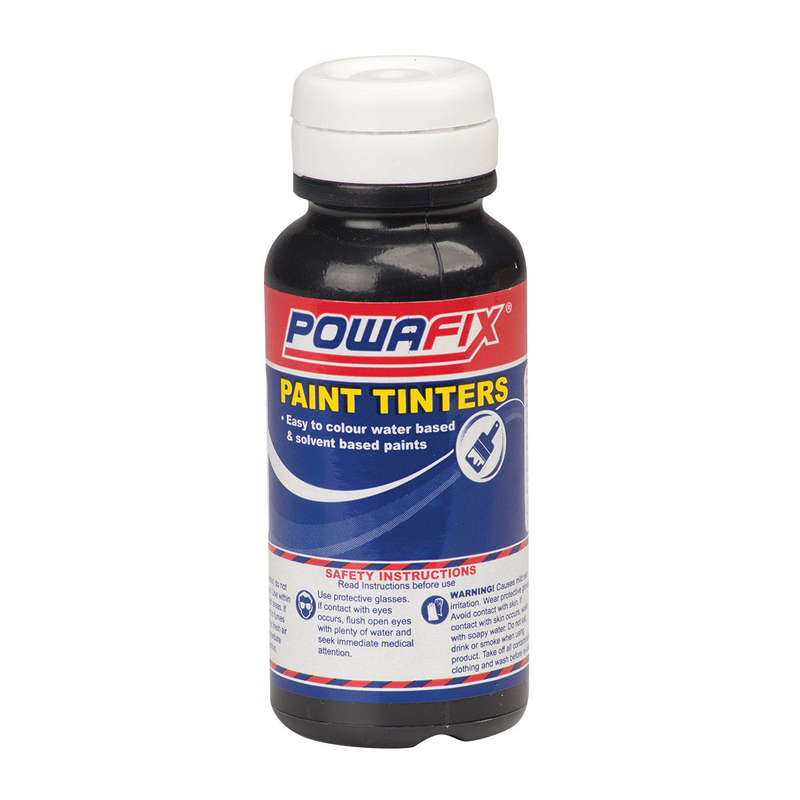 Powafix Paint Tinters Black Oxide 50 Ml