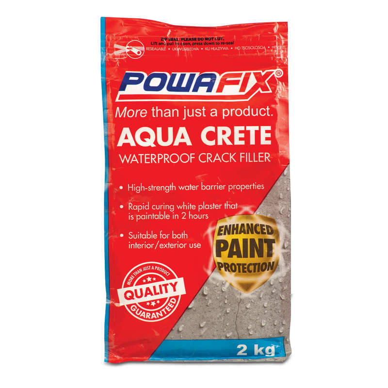 Powafix Aqua Crete Waterproof Crack Filler 2 Kg