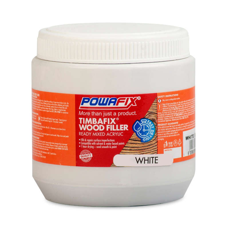Powafix Timbafix Wood Filler White 500 Ml