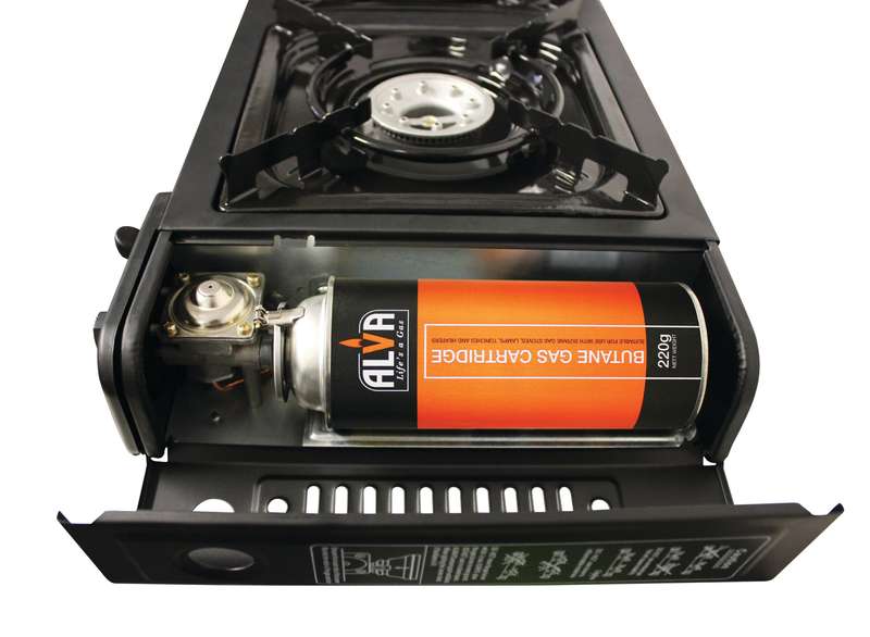 Double Burner Butane Canister Stove