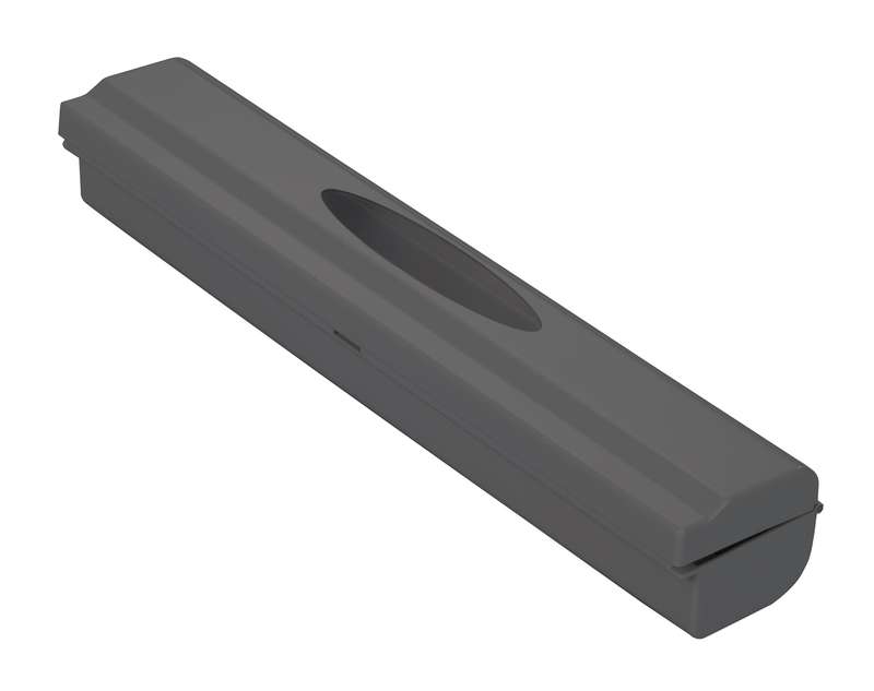 Foil / Cling Wrap Dispenser Cutter 1 Click Charcoal