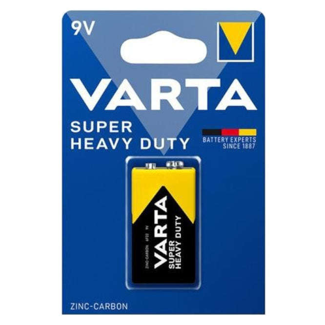 9 V Battery Zinc Carbon 6 F22 Hd/1 B