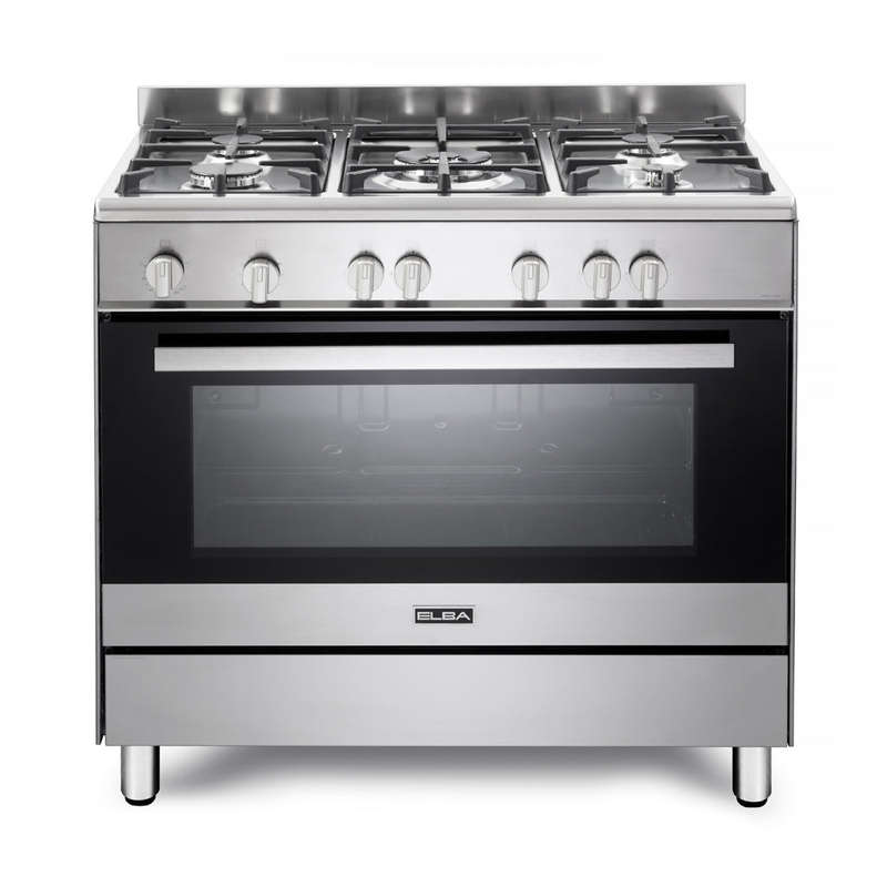 Elba Classic 90 Cm 5 Burner Gas Cooker With Gas Ove