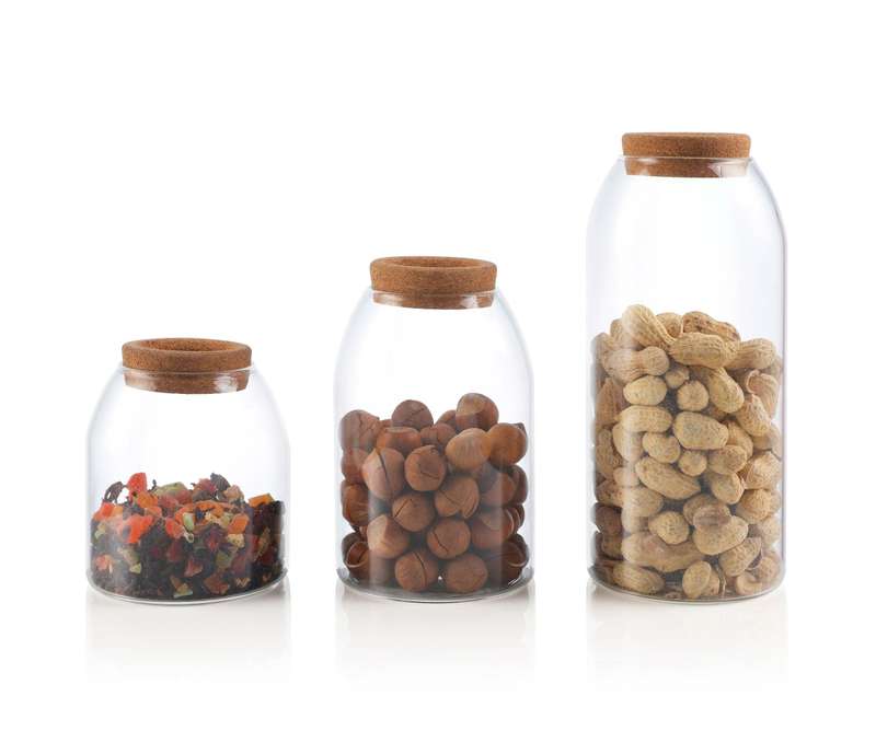 Sk7010 Storage Jar 1100 Ml Cork