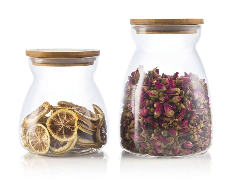 Sk7129 Storage Jar 1000 Ml Bamb