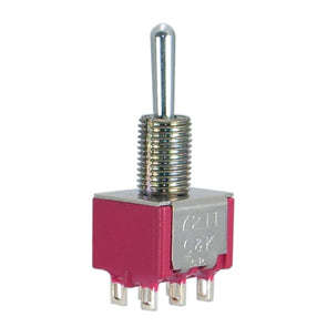 Mini Toggle Switch Dpdt (On) On Sol 7211 Syzqe