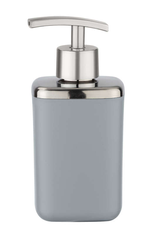 Soap Dispenser Barcelona Range Grey Unbreakable 370ml