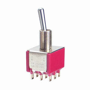 Mini Toggle Switch Tpdt Mn On (On) Sol 7308 Syzqe