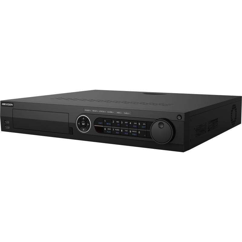 Hikvision - AcuSense 32ch 1080p DVR 4 SATA up to 10TB 4 audio input motion 2.0 false alarm filter...