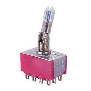Mini Toogle Switch 4 Pdt On On Sol 7401 Kzqe