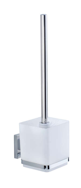 Vacuum Loc Toilet Brush Quadro Range S/Steel No Drilling