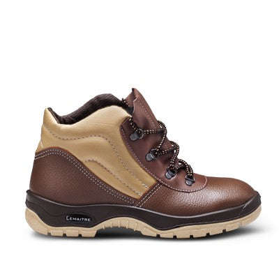 Lemaitre Safety Boot Stc Maxeco Tan Size 8