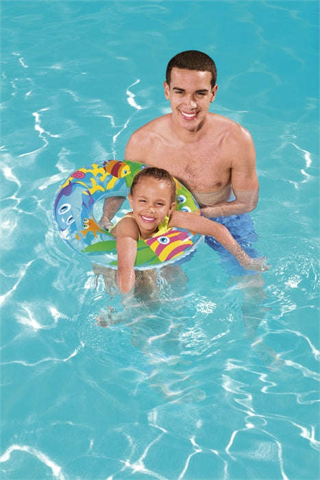 Bestway 56cm Designer Swim Ring