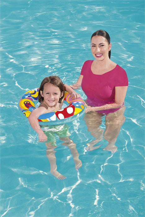 Bestway 56cm Designer Swim Ring