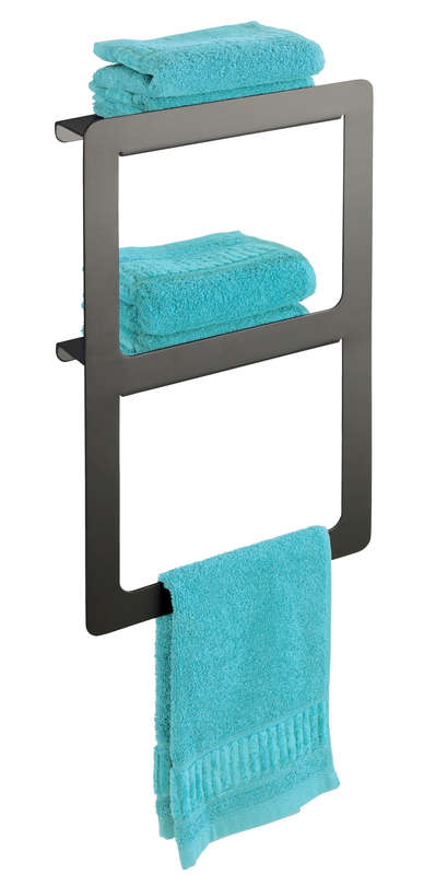 Towel Holder Shelf Duo Montella Aluminium