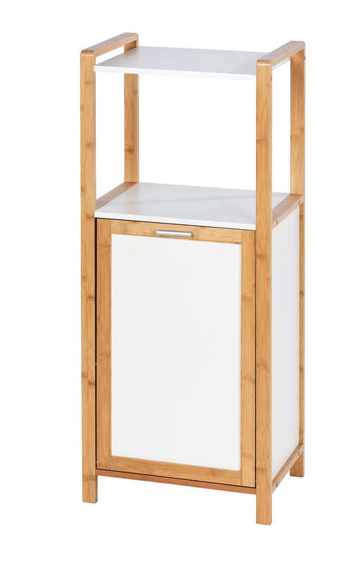 Shelf Unit W/ Laundry Basket Finja Bamboo