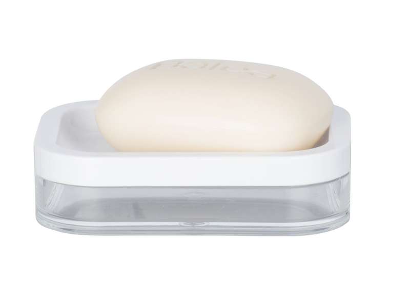 Soap Dish Oria Range White & Clear