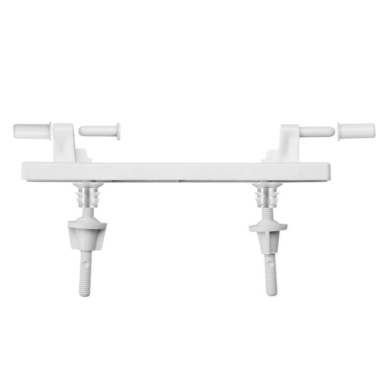 Wirquin Seat Hinge Set Club Plastic White