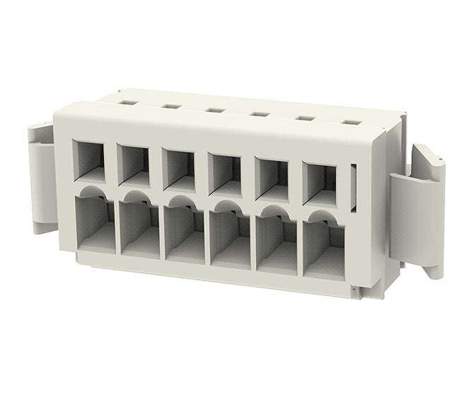 Terminal Block 6 W Plug In Press Grey 8 Edgkg 3.5 06 P 11 01 Ah