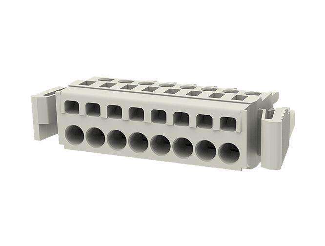 Terminal Block 8 W Plug In Press Grey 8 Edgkg 5.08 08 P 11 1001 Z(h)