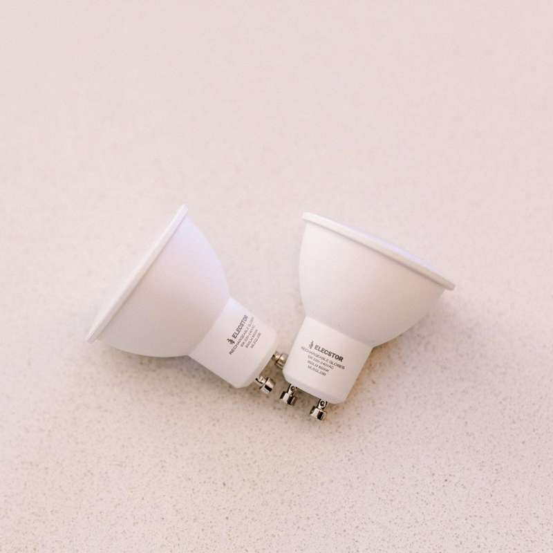 Elecstor Gu 10 5 W Rechargeable Cool White 10 Pack