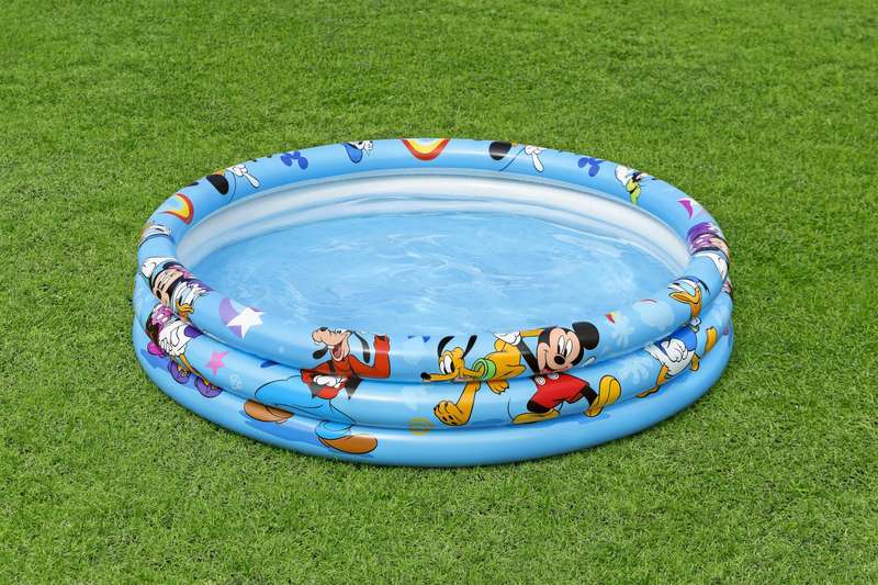 Bestway 1.22m X H25cm 3 Ring Pool Mickey Mouse 140 L