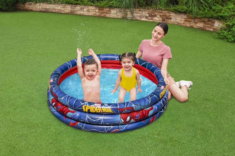 Bestway 1.22m X H30cm Spider Man 3 Ring Pool 200 L