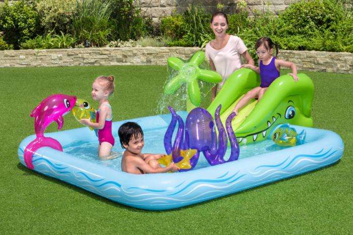 Bestway 2.39m X 2.06m X 86cm Fantastic Aquarium Play Center 308 L