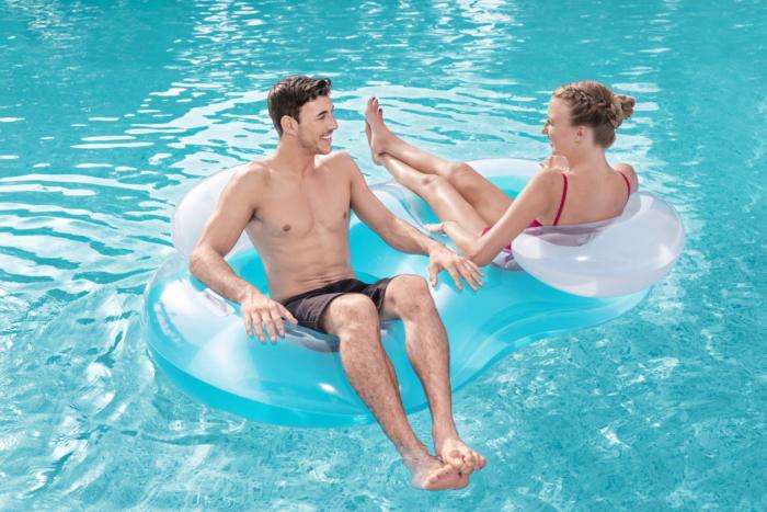 Bestway 188 X 117cm Double Ring Float