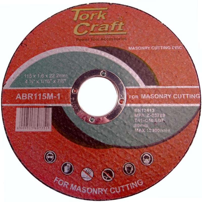 Cutting Disc Masonry 115 X 1.6 X 22.2 Mm