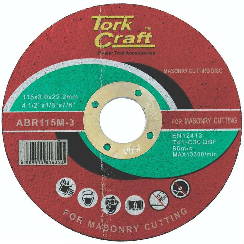 Cutting Disc Masonry 115 X 3.0 X 22.22 Mm
