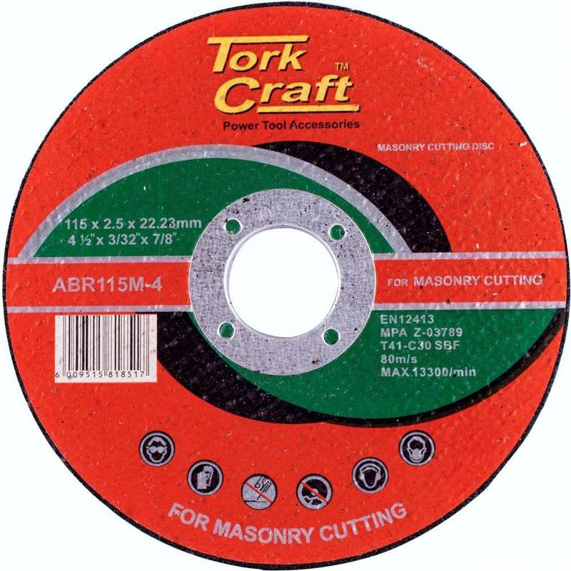 Cutting Disc Masonry 115 X 2.5 X 22.22 Mm