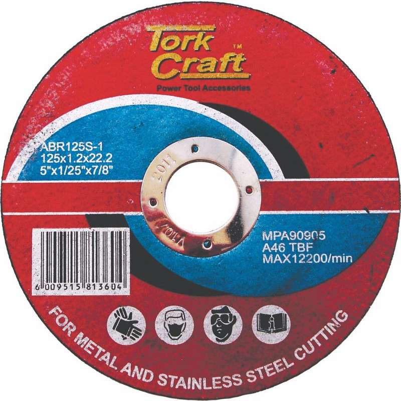 Cutting Disc Steel & Ss 125 X 1.2 X 22.2 Mm