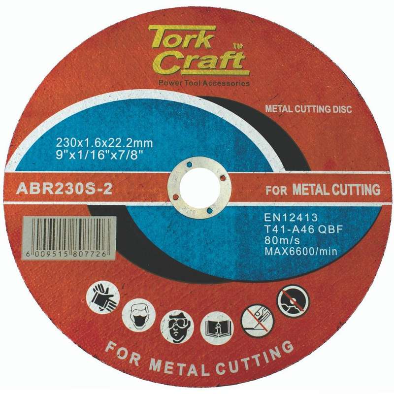 Cutting Disc Steel And Ss 230 X 1.6 X 22.22 Mm