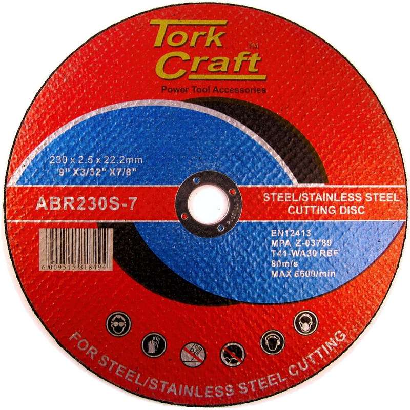 Cutting Disc Steel And Ss 230 X 2.5 22.22 Mm