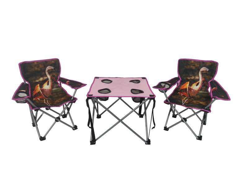 Afri Trail Kids Camping Set Flamingo