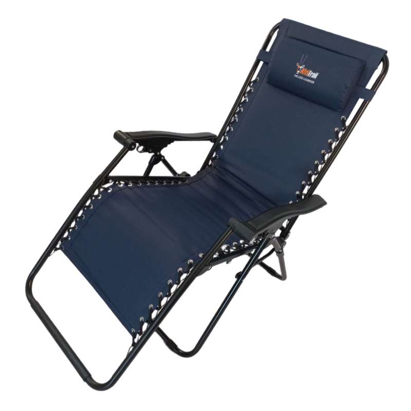 Afritrail Deluxe Lounger Folding Relax Chair 130kgs