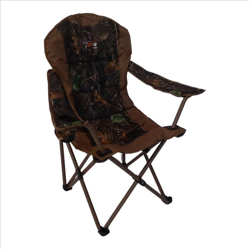 Afritrail Nyala Camo Luxury Arm Chair 150kg