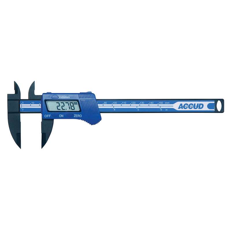 Digital Caliper Plastic 150 Mm 0.2 Mm Acc. 0.01 Mm Res