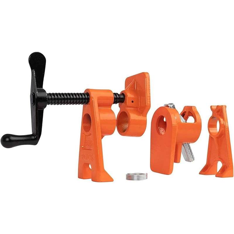 Pony Pro 3/4' 25 Mm Pipe Clamp Fixture Self Standing Feet