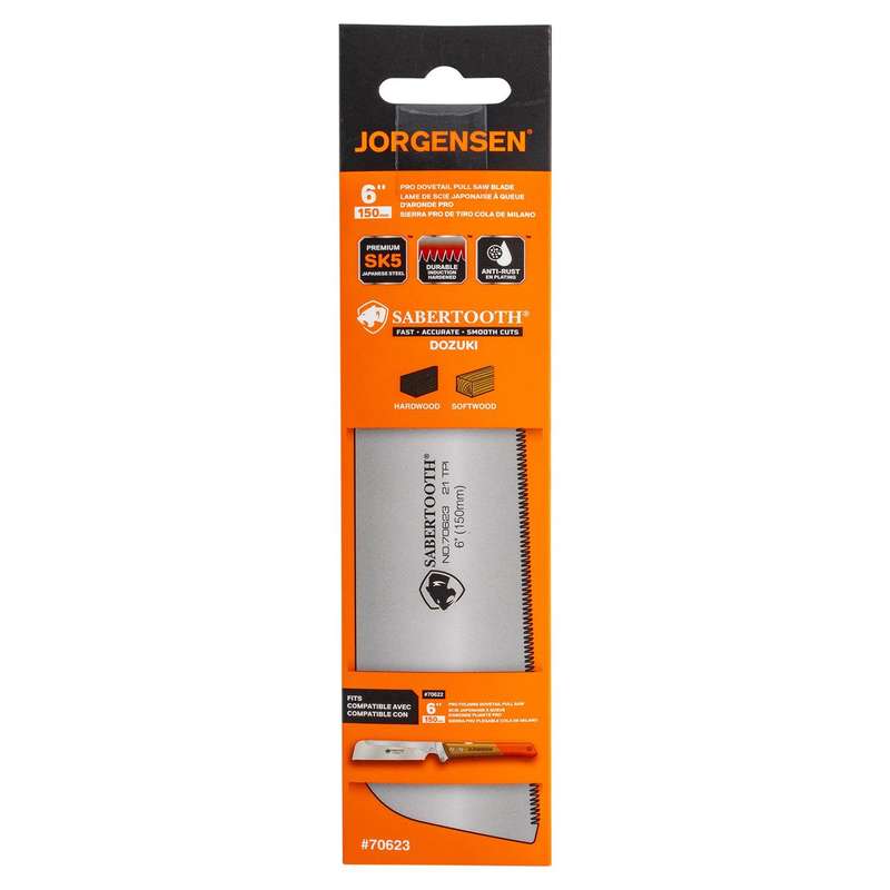 Jorgensen 150 Mm Dovetail Pull Saw Blade