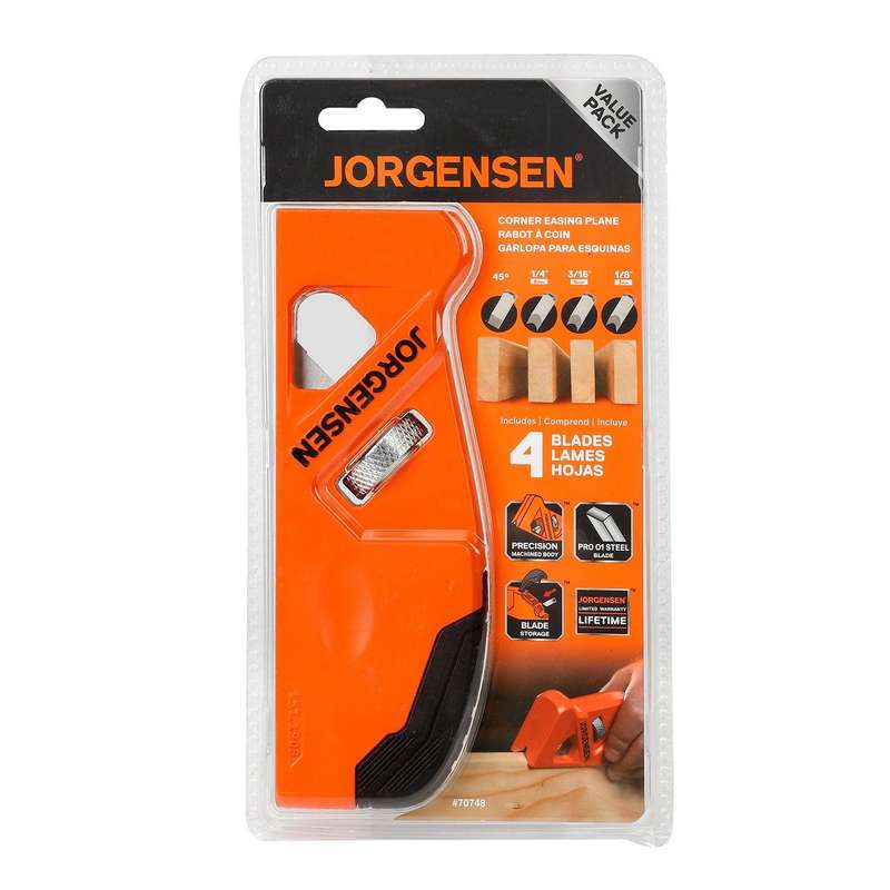 Corner Hand Plane W/45 Chamfer Blade W/ Corner Round Blade 3,5,6 Mm