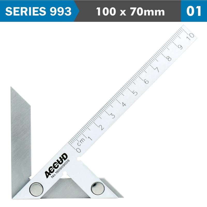 Center Marking Gauge 100 X70 Mm 0.15 Mm Acc. S/Steel