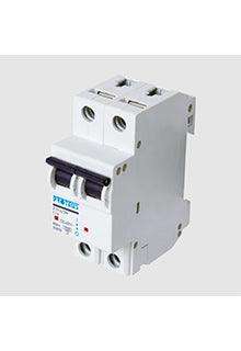 Proteus Double Pole AC MCB 16A Type C 10kA