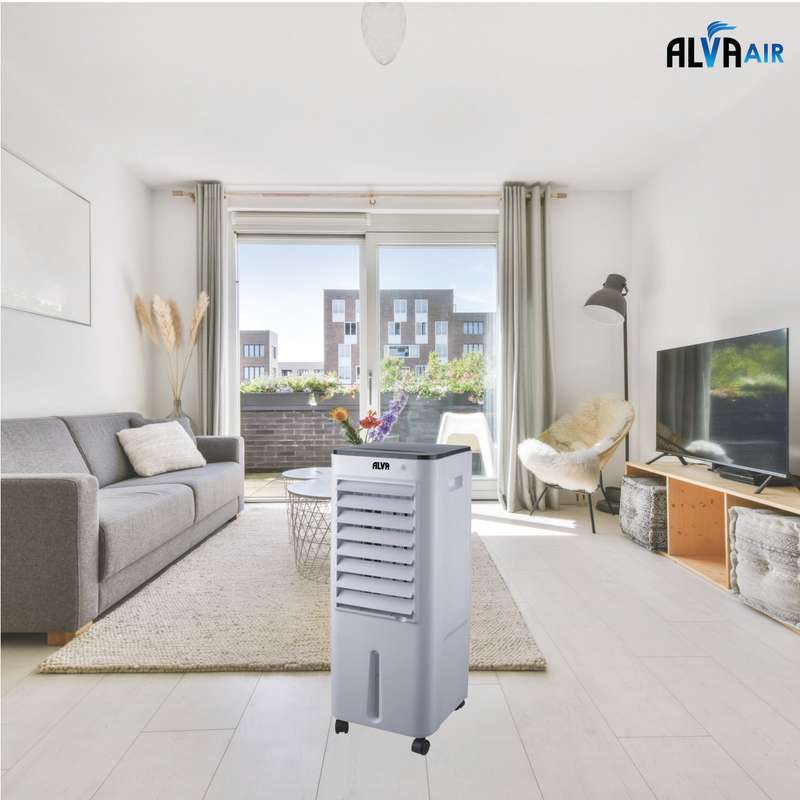 12 L Evaporative Air Cooler With Timer, Remote Control | Fan | Humidifier