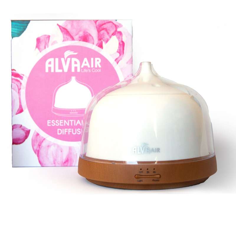 Diffuser For Aromatherapy Essential Oils & 9 Pc Oils Value Bundle